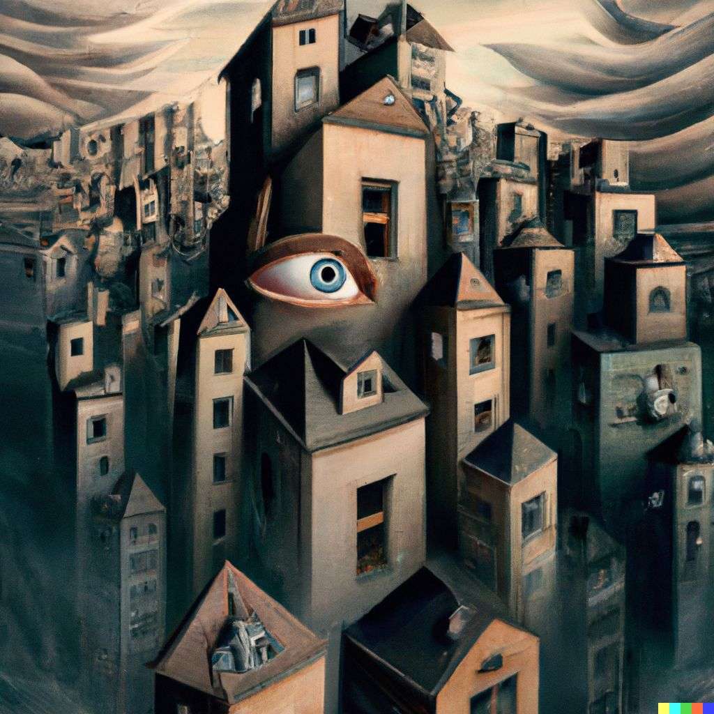 a representation of anxiety, by Jacek Yerka